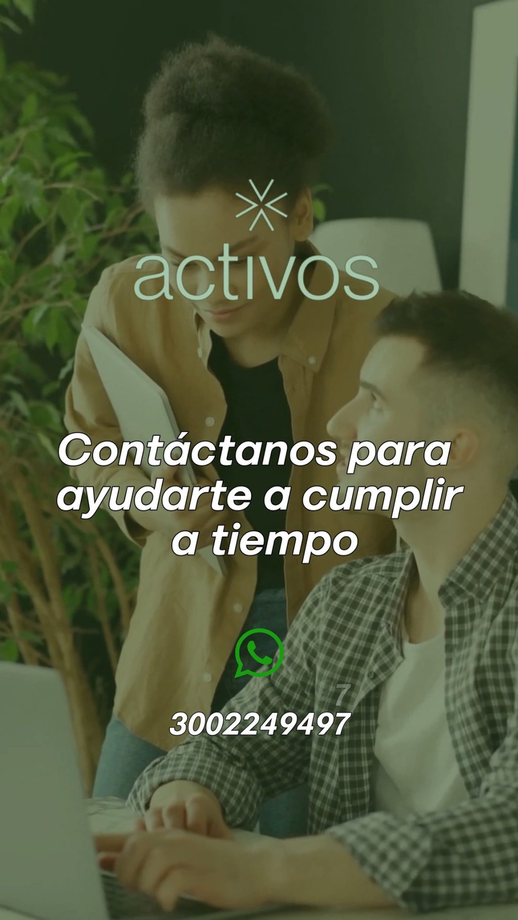 Instagram post from activos.asesores. This post is in position 2.