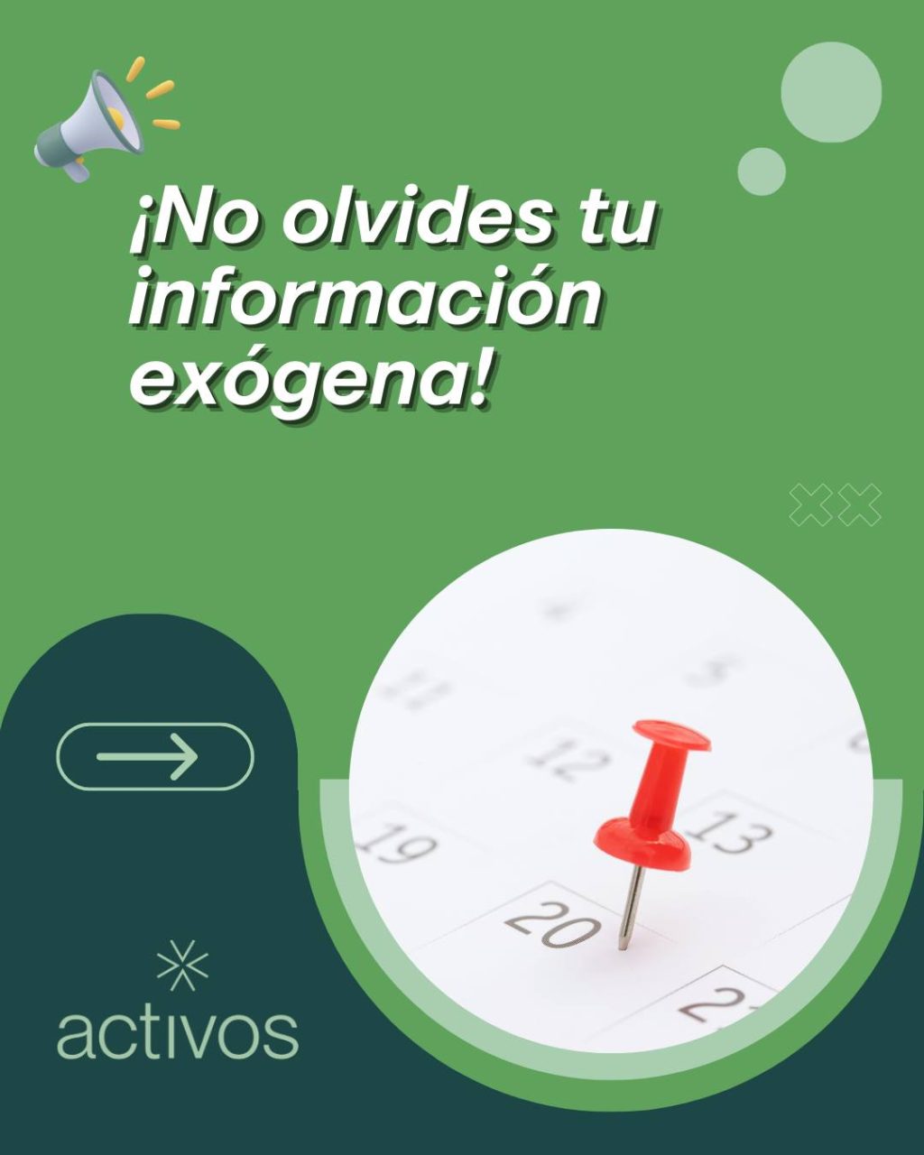 Instagram post from activos.asesores. This post is in position 1.