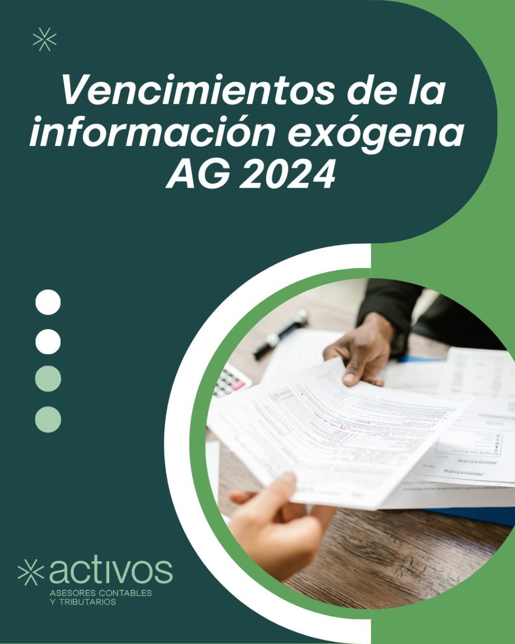 Instagram post from activos.asesores. This post is in position 0.